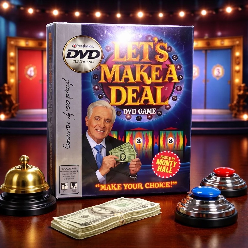 Let’s Make a Deal DVD Game Factory Sealed